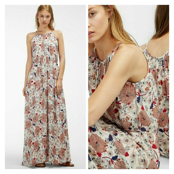 massimo dutti maxi dress